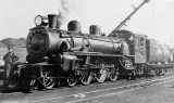 Ab steam locomotives were extensively used